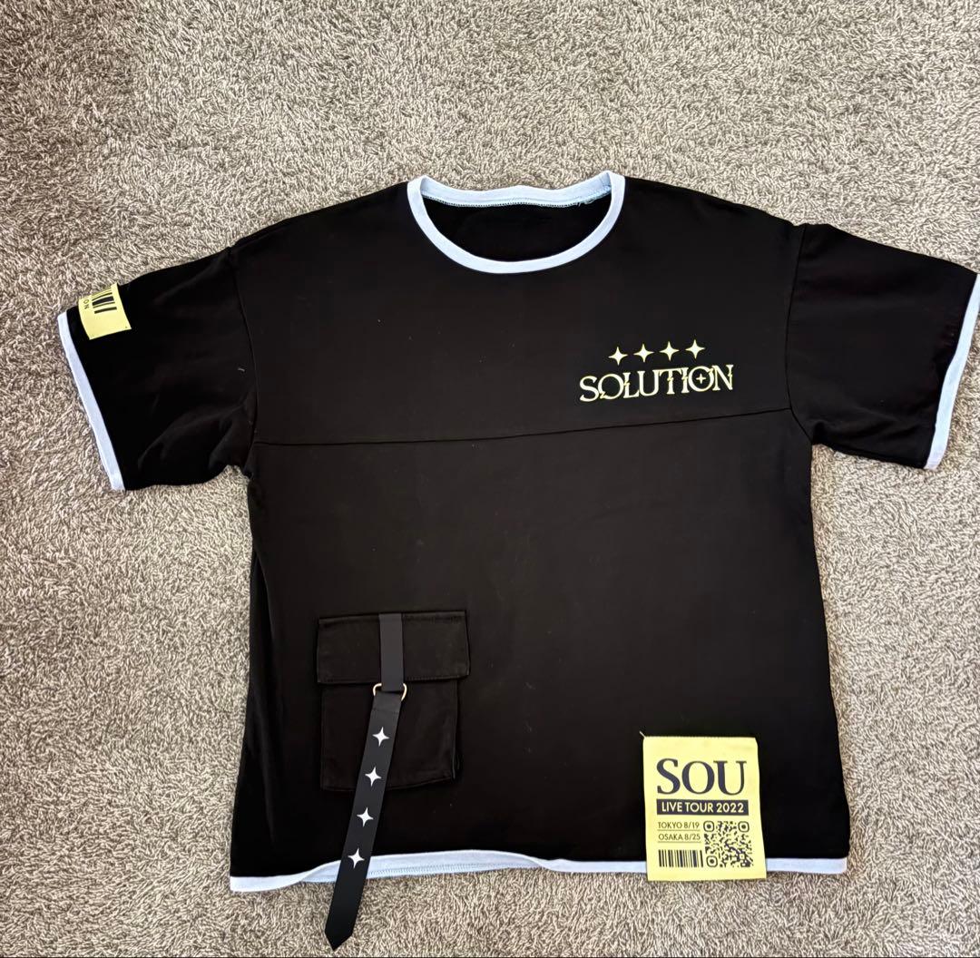 sou グッズ4点セット ライブT、ペンライト、リングライト、チケット風