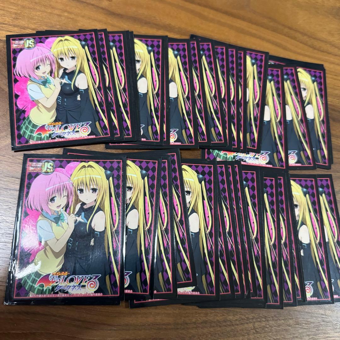 ToLOVEるダークネス モモ 金色の闇 スリーブ 50枚 ヴィクトリー