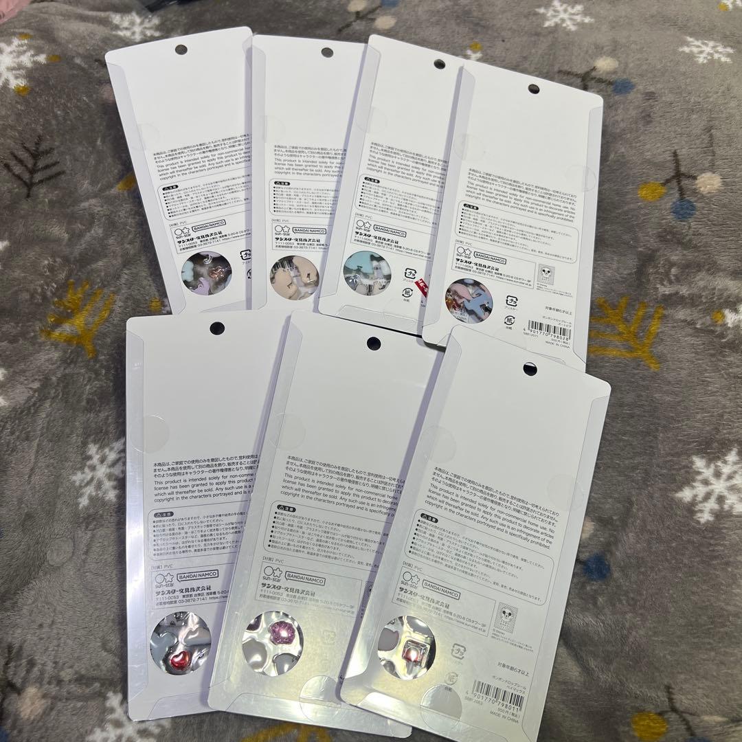 ディズニーボンボンドロップシール7パックセット