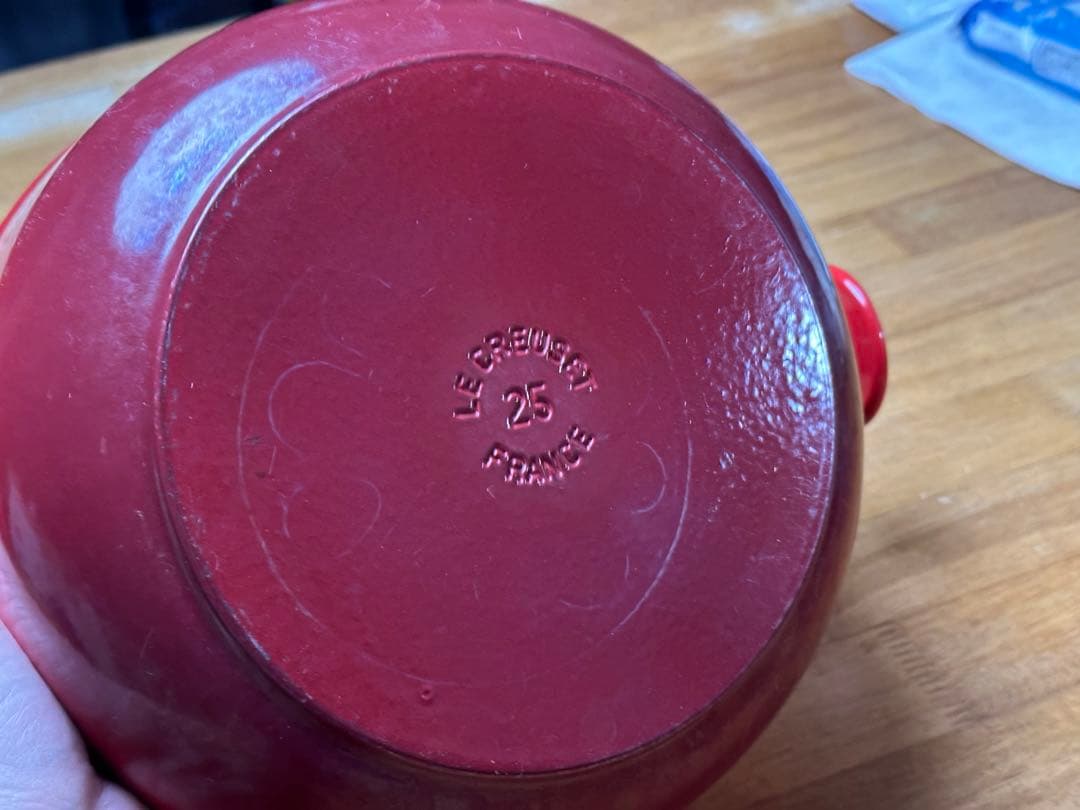 ル・クルーゼ パパライン 25cm エンゾ マリ 廃番 レア 稀少 - メルカリ