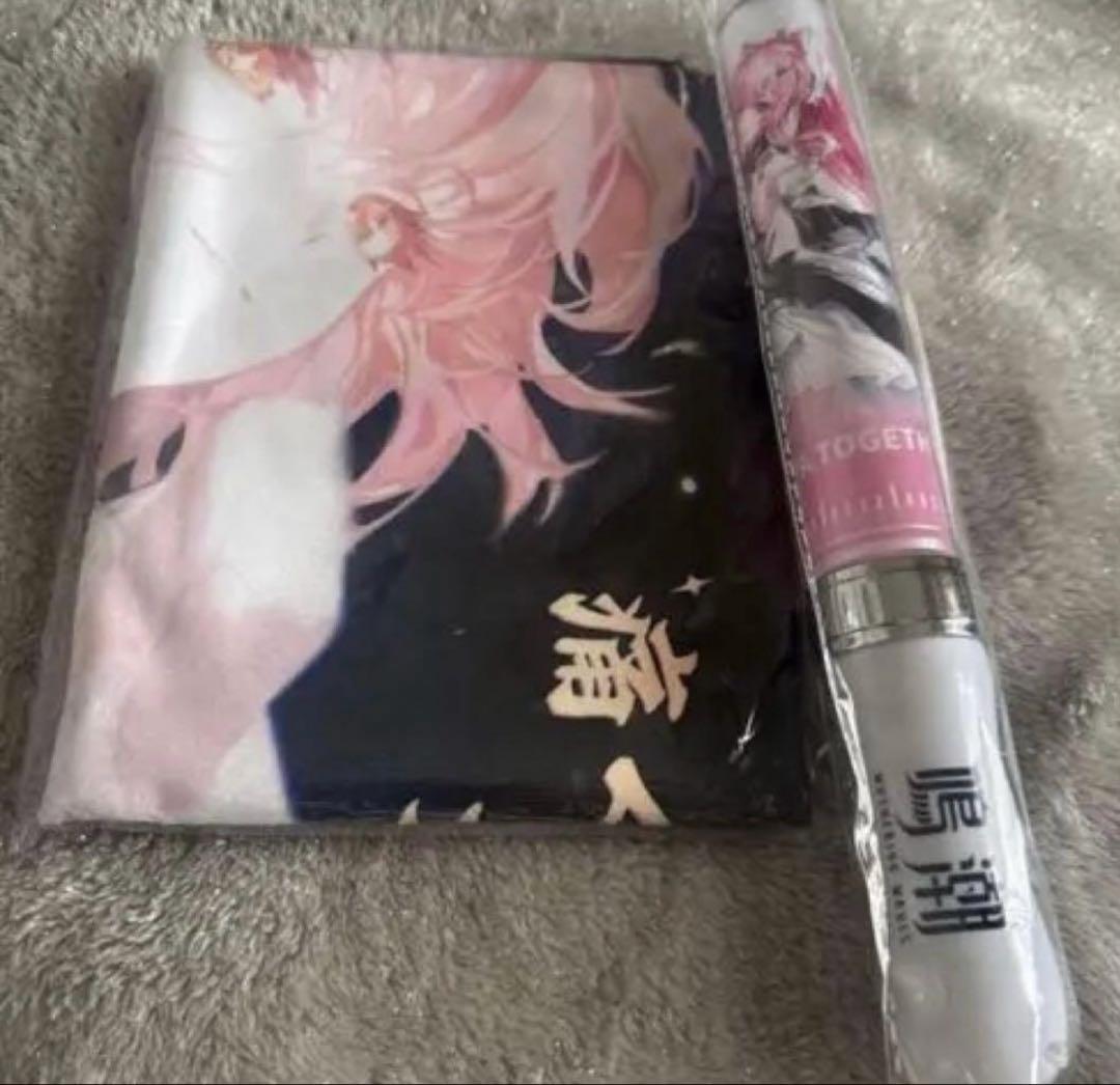 値下げ待ちいいね× 鳴潮 エイメス タオル ペンライト ショッパーオマケ