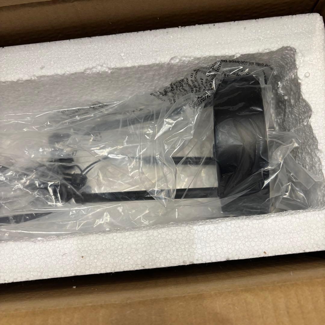 モダン6灯シーリングライト ブラック・ゴールド 新品 LED 電球付