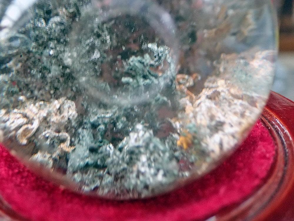 【天然石】ガーデン水晶(344g)、丸玉