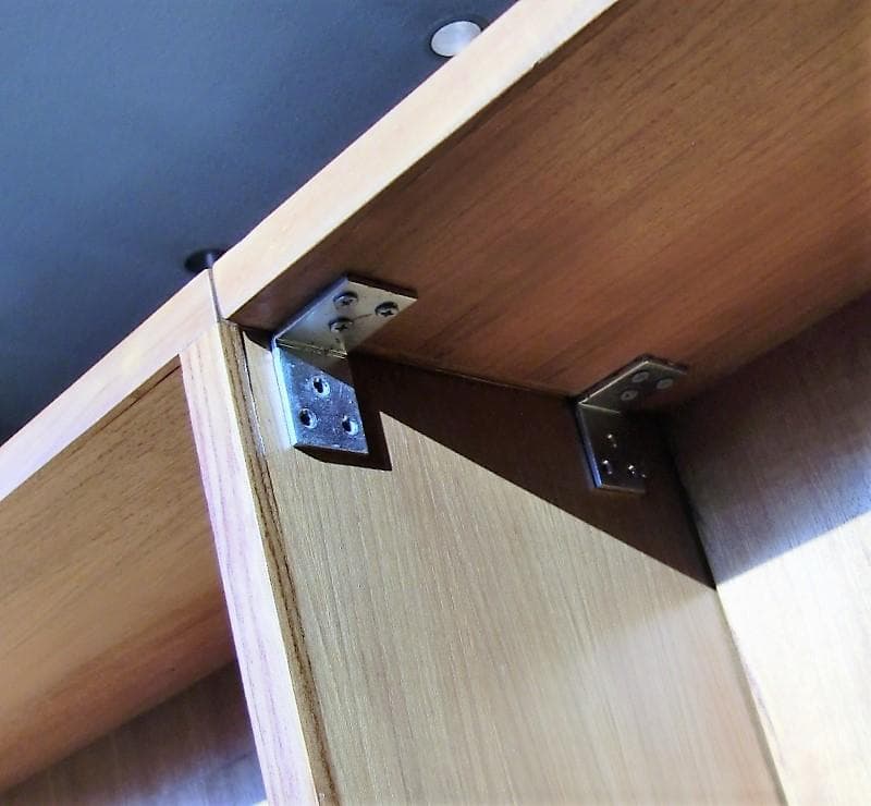 ■交渉可能■　RETRO 　チーク　Ｌ型 カウンター モダン / 4分割ＳＥＴ