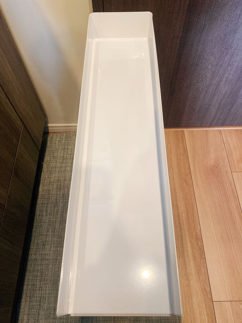 【新品・未使用】tower 隠せる調味料ラック 2段 ホワイト