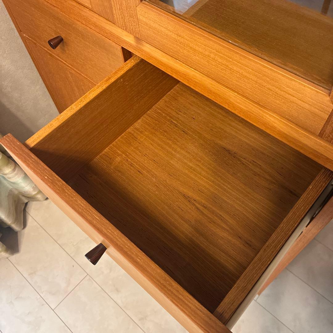 【北欧インテリア】クロロス 家具 ハイカップボード キャビネット 食器棚