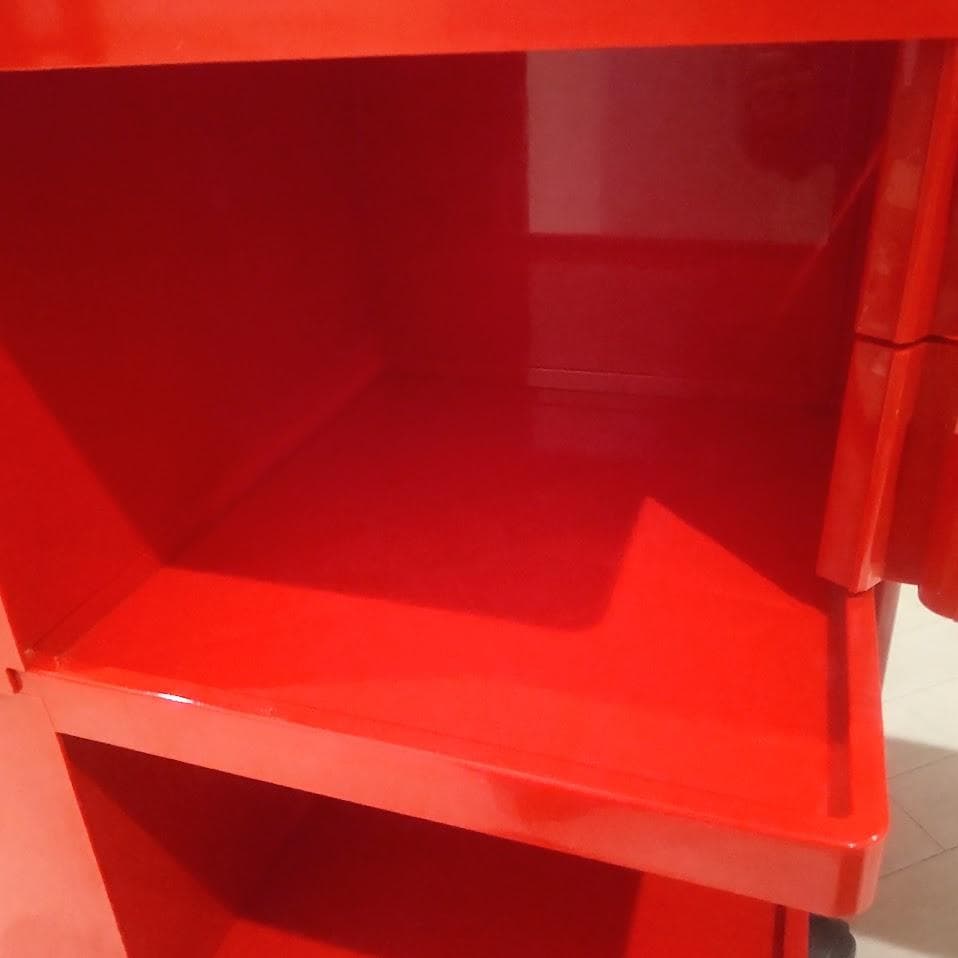 B-LINE Joe Colombo ボビーワゴン 2段 レッド