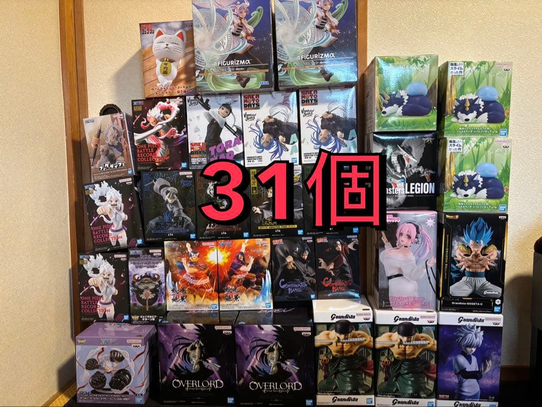 フィギュア まとめ売り 31こ‼️全品新品未開封 ガチアクタ4種もあり
