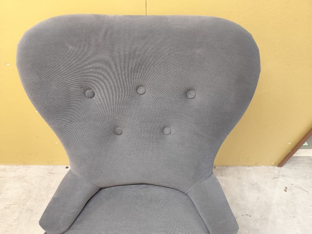 【全国発送】IKEA REMSTA 1人用ソファ グレー ひとりカフェ2脚セット