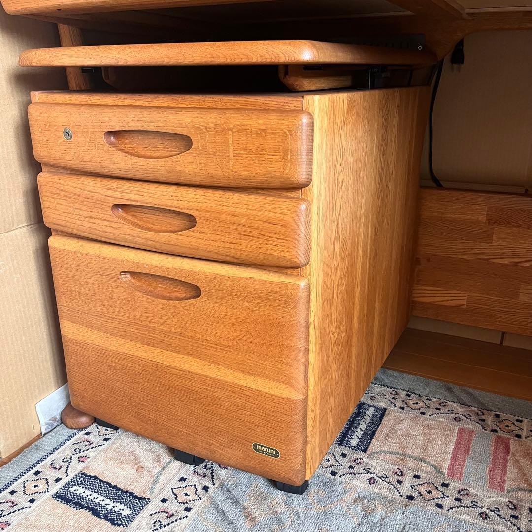 マルニ 木工 フレンディー 学習机 椅子 - メルカリ