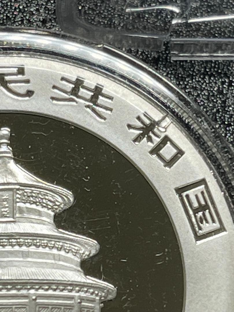 や*す様 銀貨 2007 中国 パンダコイン 10 元 1 オンス Ag.999