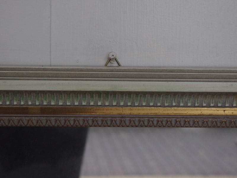 西欧アンティーク額縁の鏡 壁掛けミラー 英国 フランス ドイツ M02