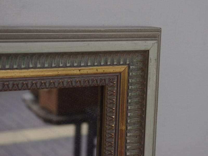 西欧アンティーク額縁の鏡 壁掛けミラー 英国 フランス ドイツ M02