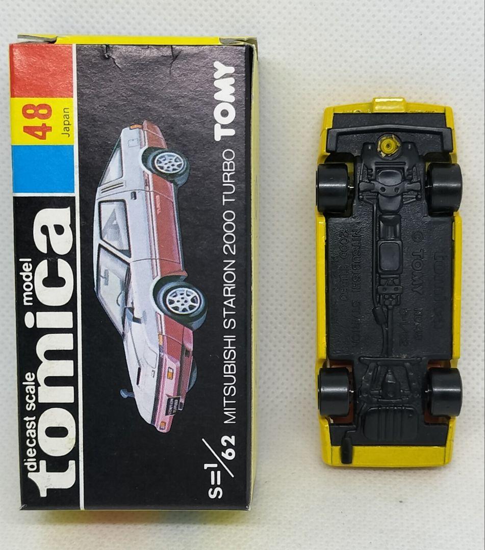 ➡️丸栄特注《黒箱トミカ48-4-6》三菱スタリオン2000ターボ 超美品