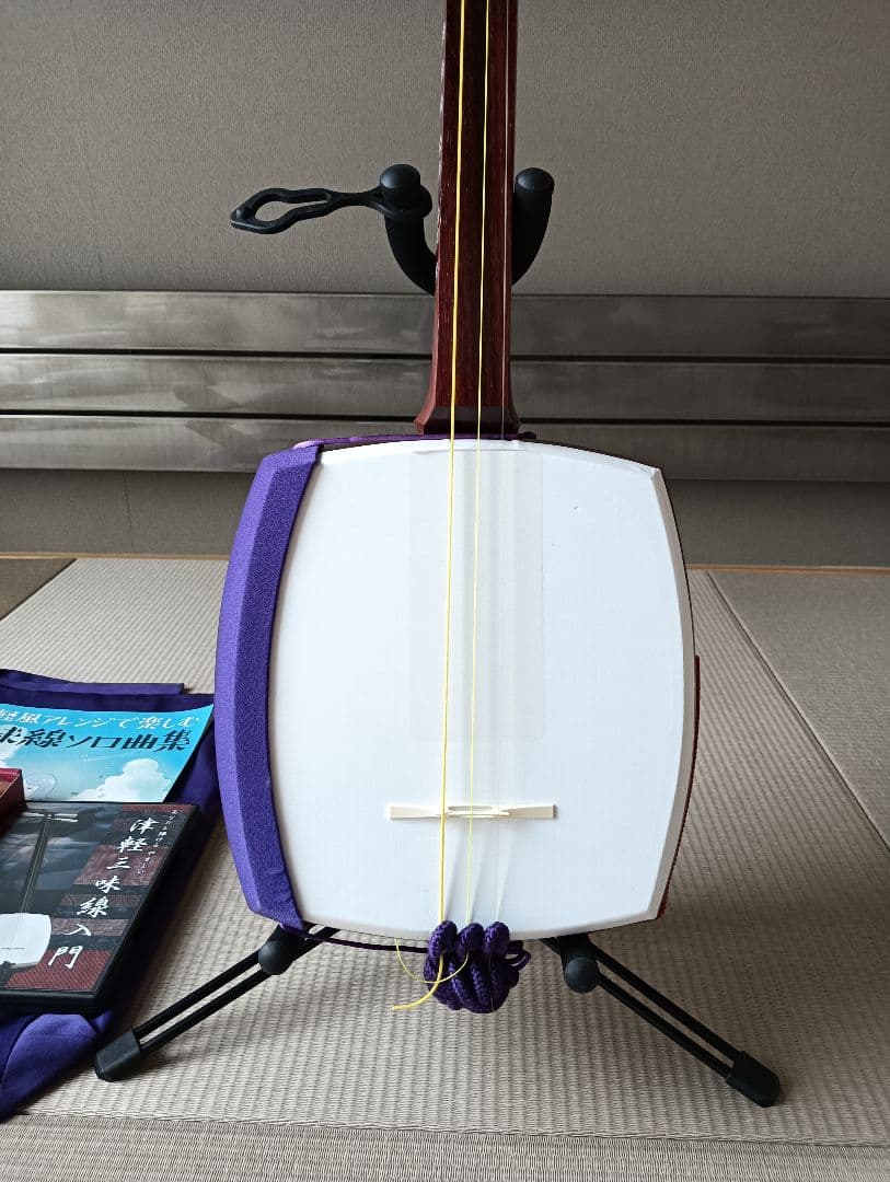 【美品】津軽三味線▪️太棹▪️東さわり付き▪️新品撥ほか