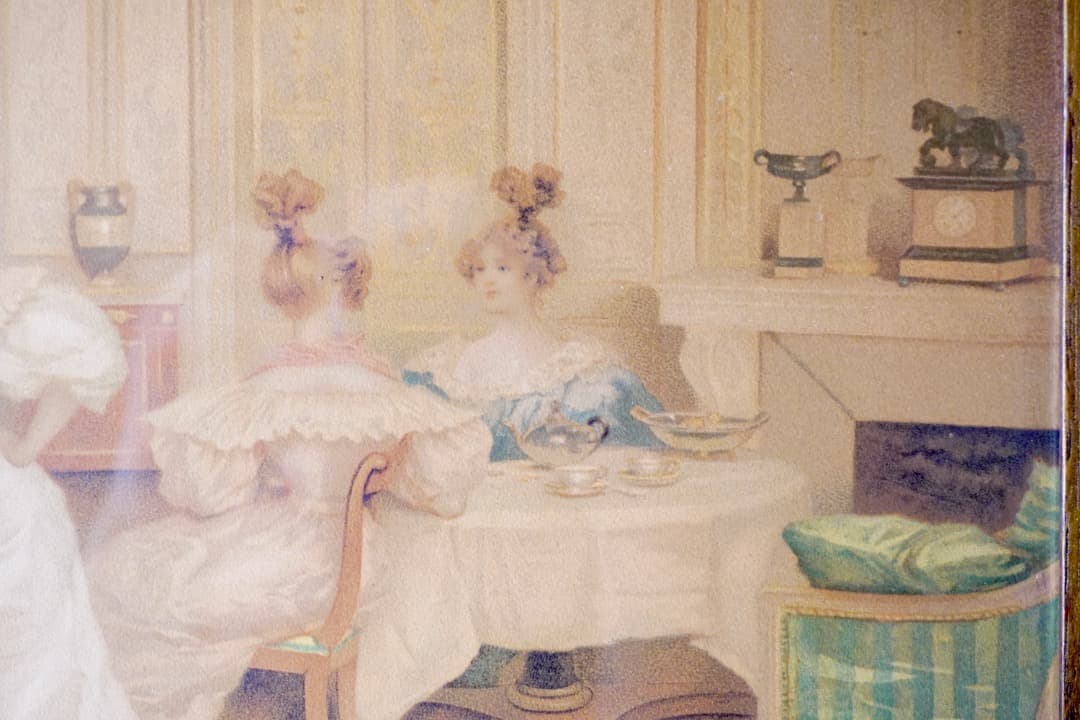 フランス アンティーク 1890年代 絵画②