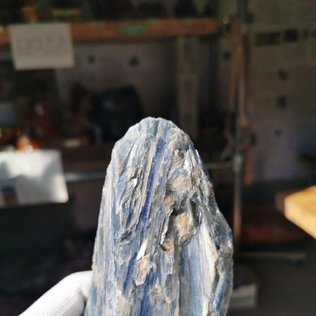 カイヤナイト　原石　1102　鑑賞石　石　置物　オブジェ　インテリア