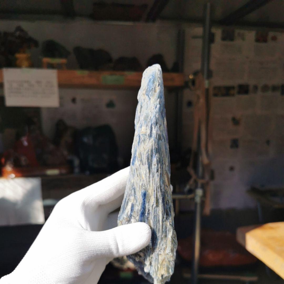 カイヤナイト　原石　1102　鑑賞石　石　置物　オブジェ　インテリア