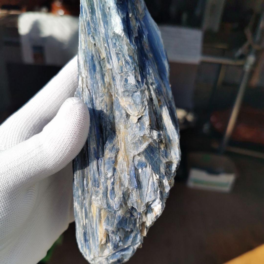 カイヤナイト　原石　1102　鑑賞石　石　置物　オブジェ　インテリア