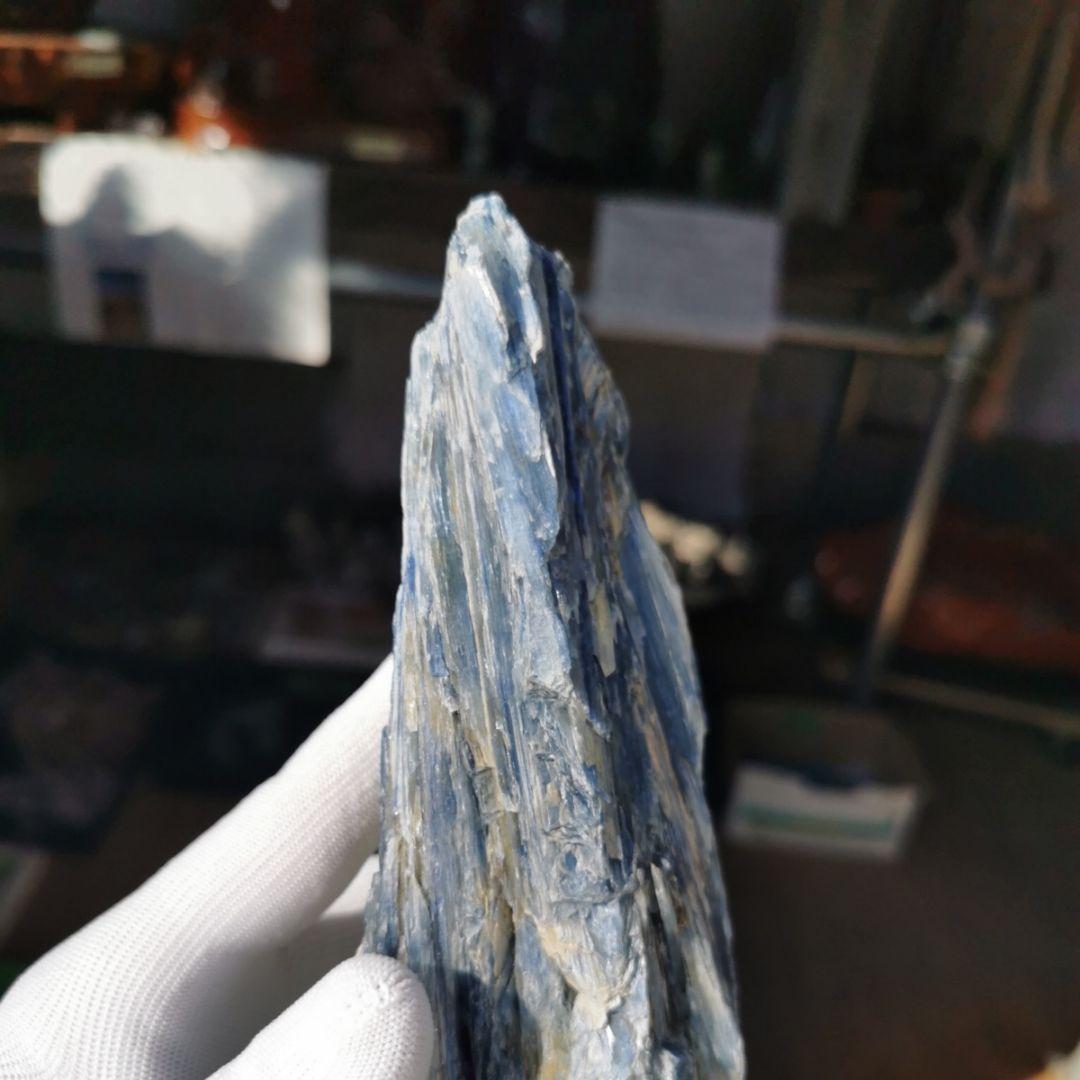 カイヤナイト　原石　1102　鑑賞石　石　置物　オブジェ　インテリア