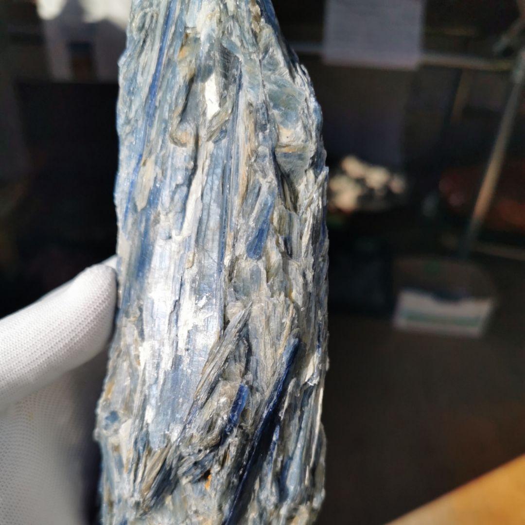 カイヤナイト　原石　1102　鑑賞石　石　置物　オブジェ　インテリア