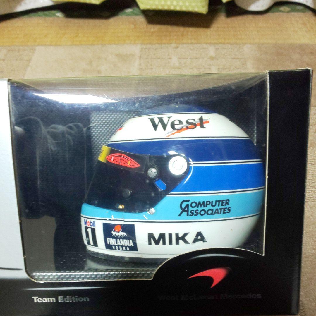 ミカ ハッキネン レプリカヘルメット1/2 westマクラーレンメルセデス