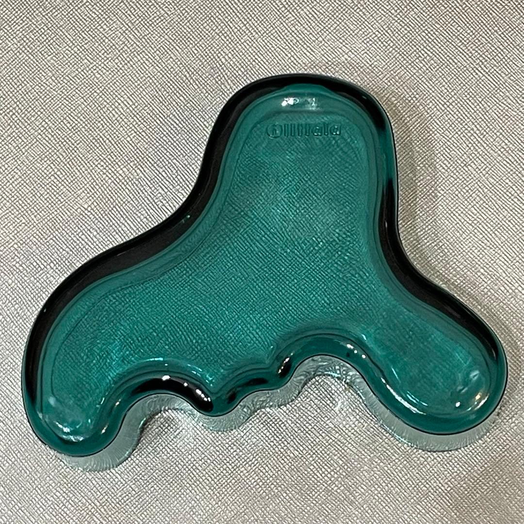 イッタラ　アルヴァ・アアルト　キャンドルホルダー　H40㎜　シーブルー