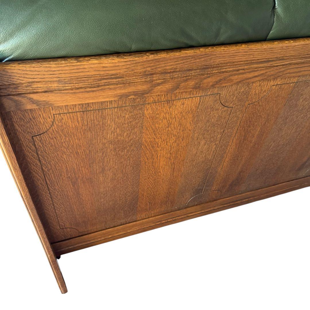 HR557 ダッヂカントリー　オランダ製　総革　レザーソファ　３人掛け