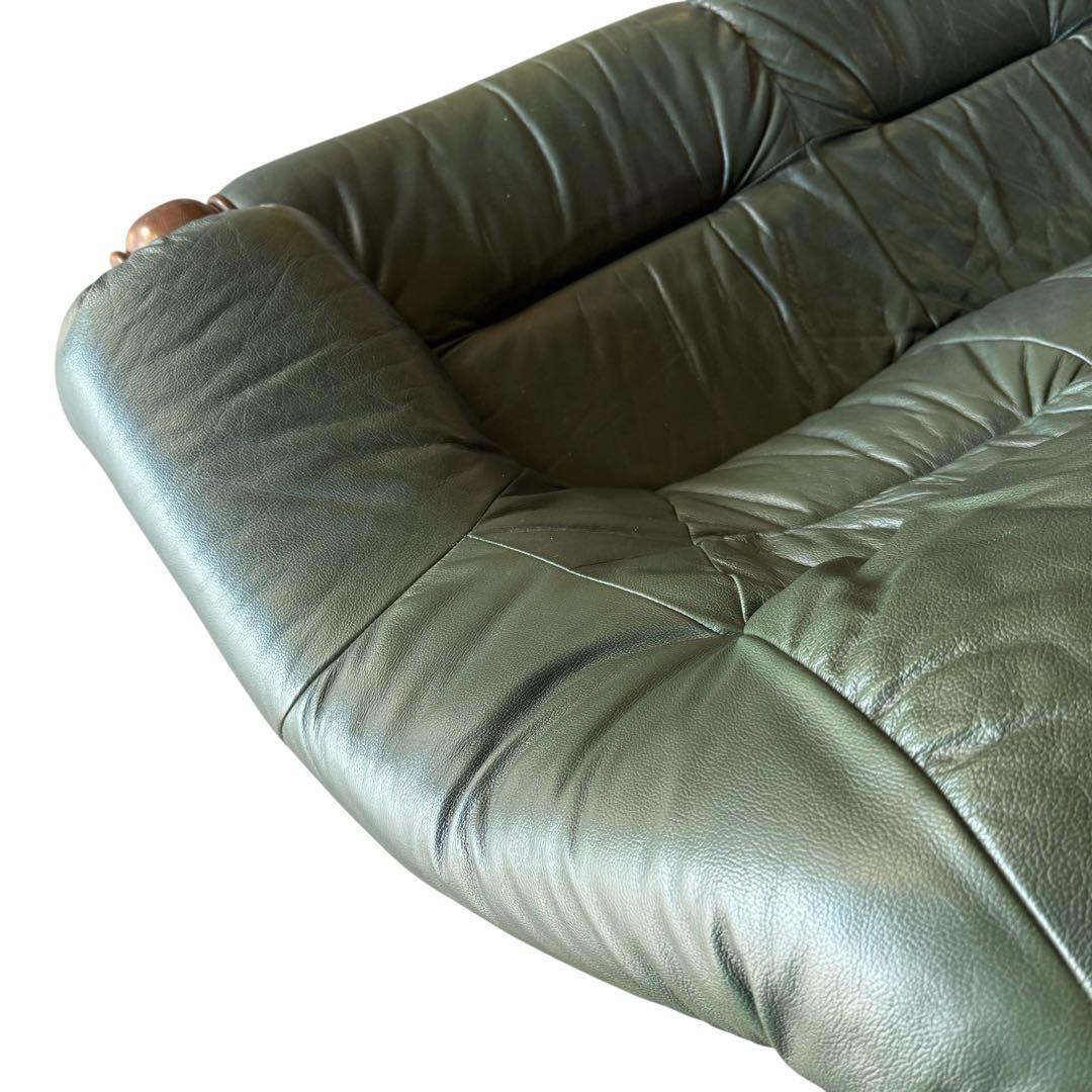 HR557 ダッヂカントリー　オランダ製　総革　レザーソファ　３人掛け