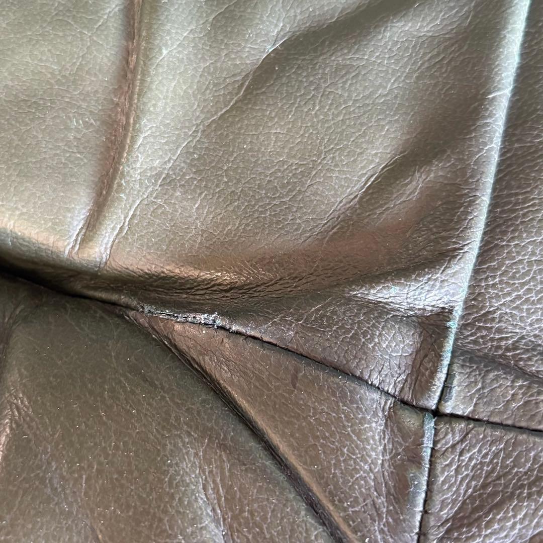 HR557 ダッヂカントリー　オランダ製　総革　レザーソファ　３人掛け