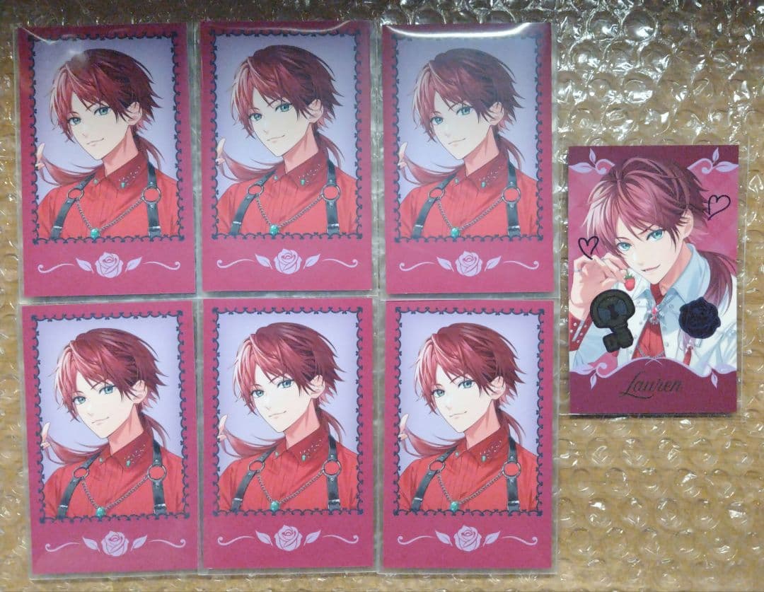 お*ら様 ローレン・イロアス Rose Valentine チェキ風カード - メルカリ