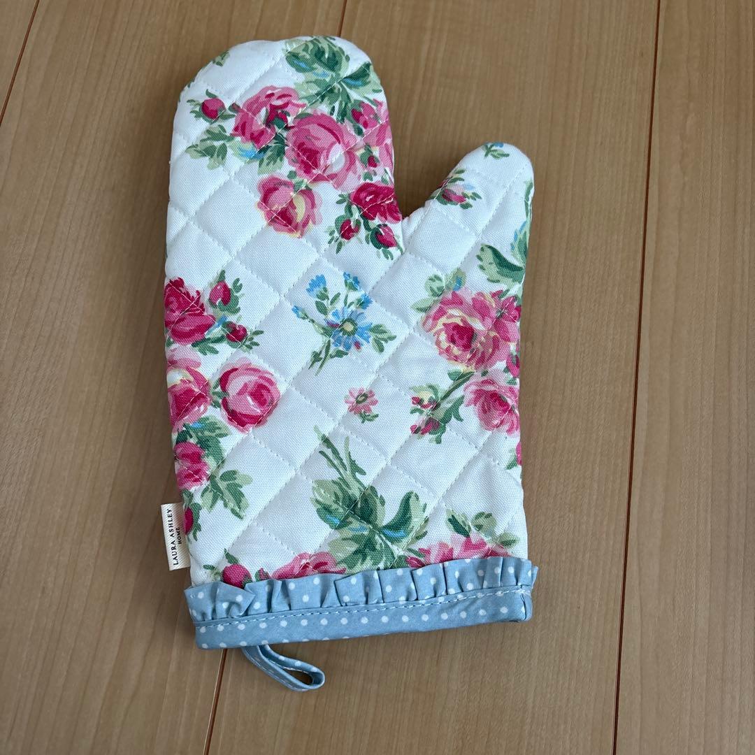 ローラアシュレイ ホーム　エプロン　タオル　ミトン　セット　ギフト