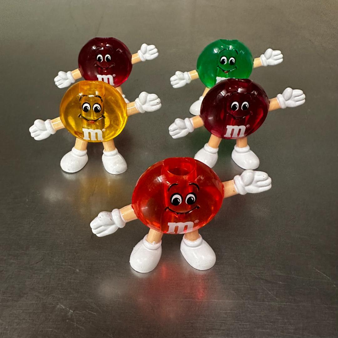 M&M's エムアンドエムズ フィギュア 5体セット カラフル レトロ - メルカリ