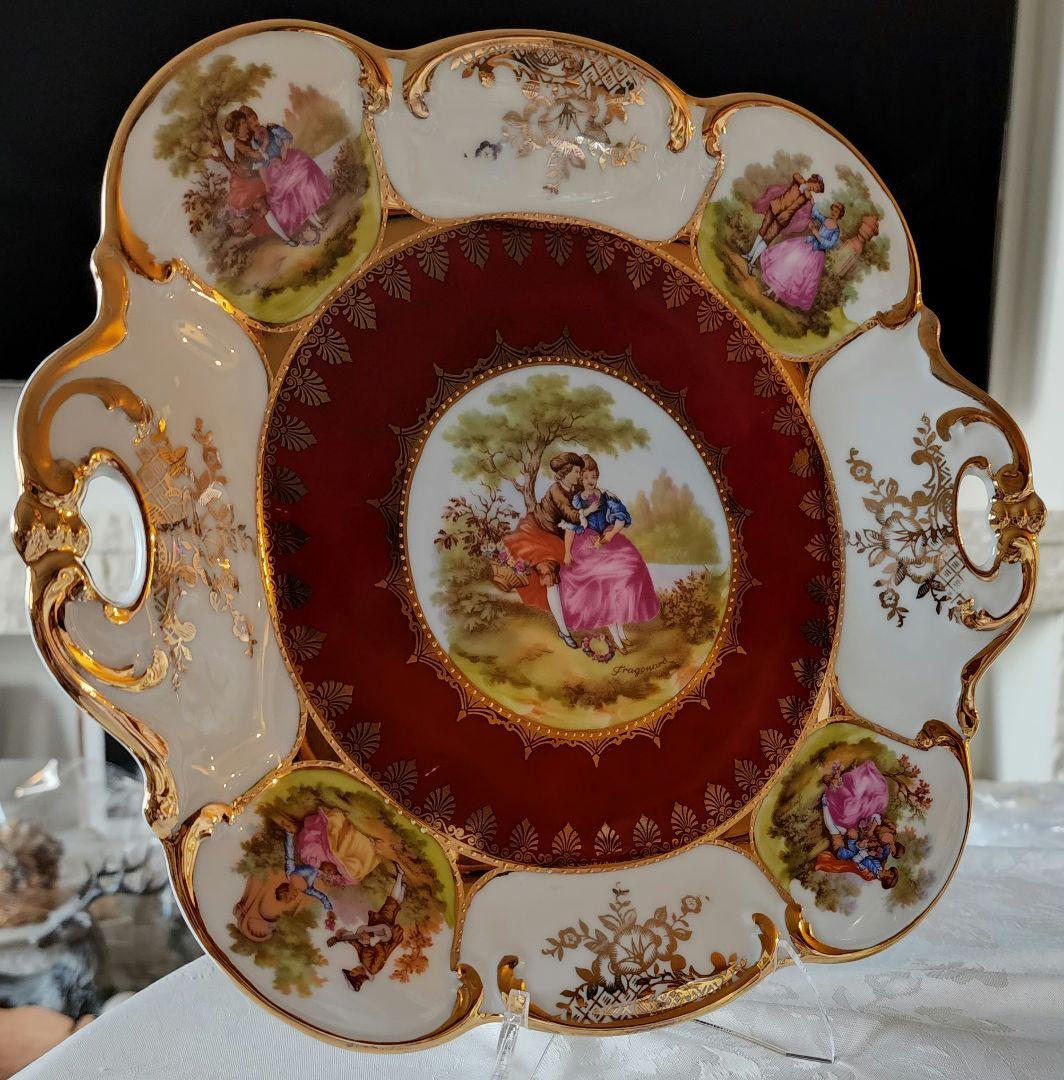 ドイツ製 Love story トレイ ケーキプレート ビンテージ ババリア