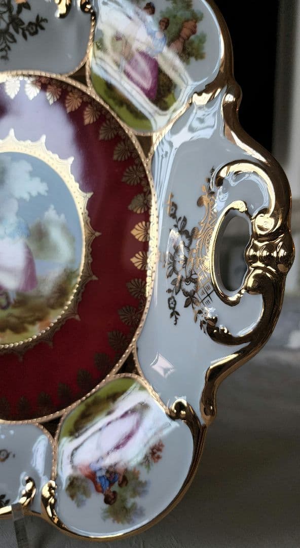 ドイツ製 Love story トレイ ケーキプレート ビンテージ ババリア