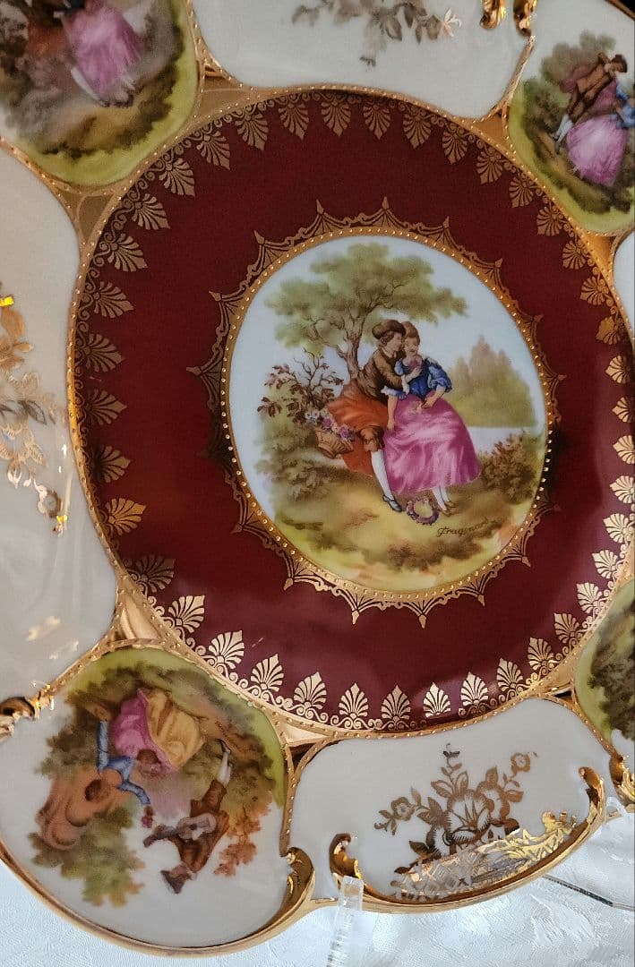 ドイツ製 Love story トレイ ケーキプレート ビンテージ ババリア