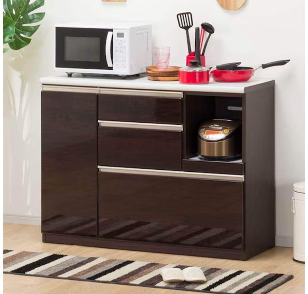 値下げ中です⭐︎ ニトリ　キッチンカウンター(アルミナ2 120キッチンボード