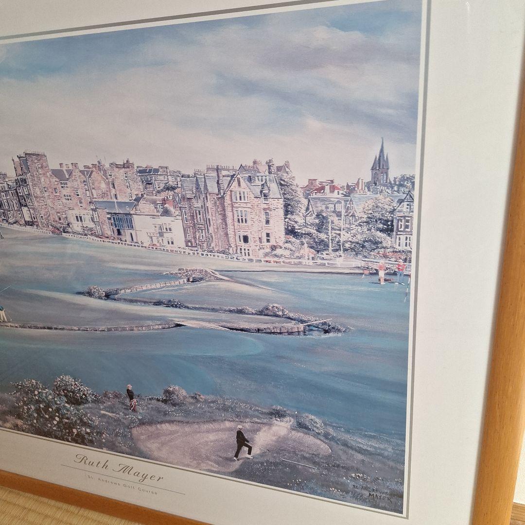 セントアンドリュース　ポスター（？）　65×85㎝