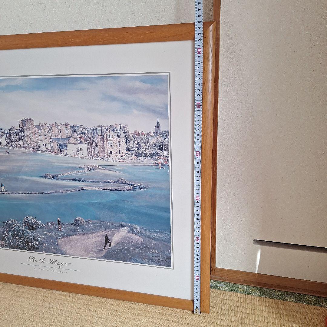 セントアンドリュース　ポスター（？）　65×85㎝