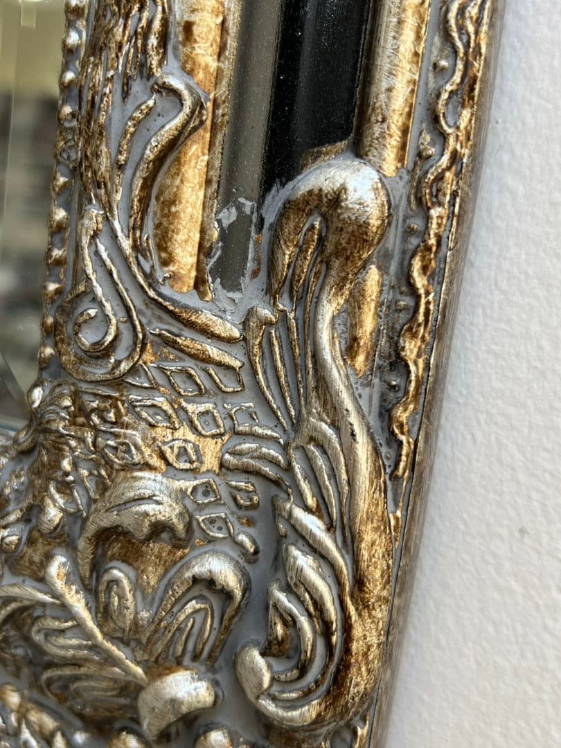 アンティーク調　鏡　フレーム ミラー