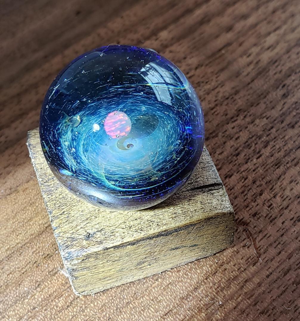 宇宙　ガラスペンダントトップ