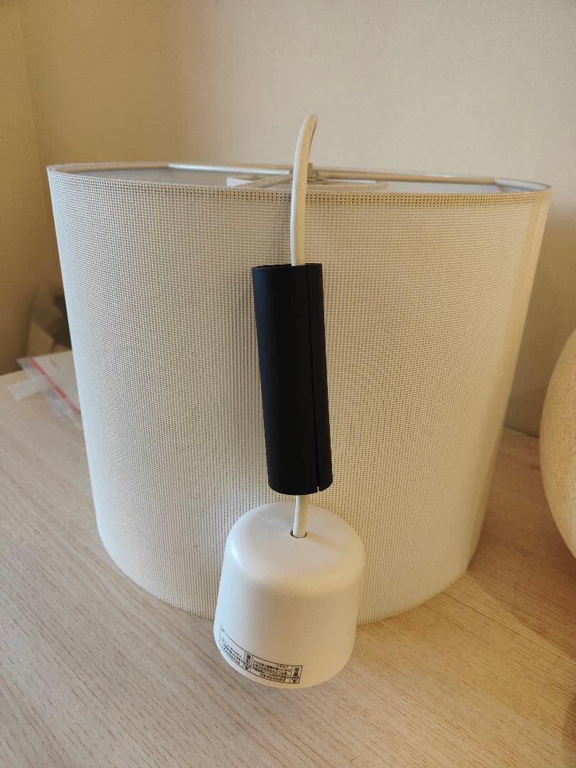 10万円相当 シーリングライト ペンダントライト 2個セット 布製 ホワイト