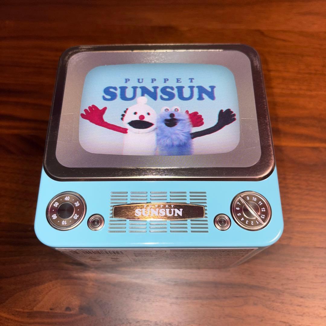 PUPPET SUNSUN レトロテレビ缶(パペットスンスン) - メルカリ