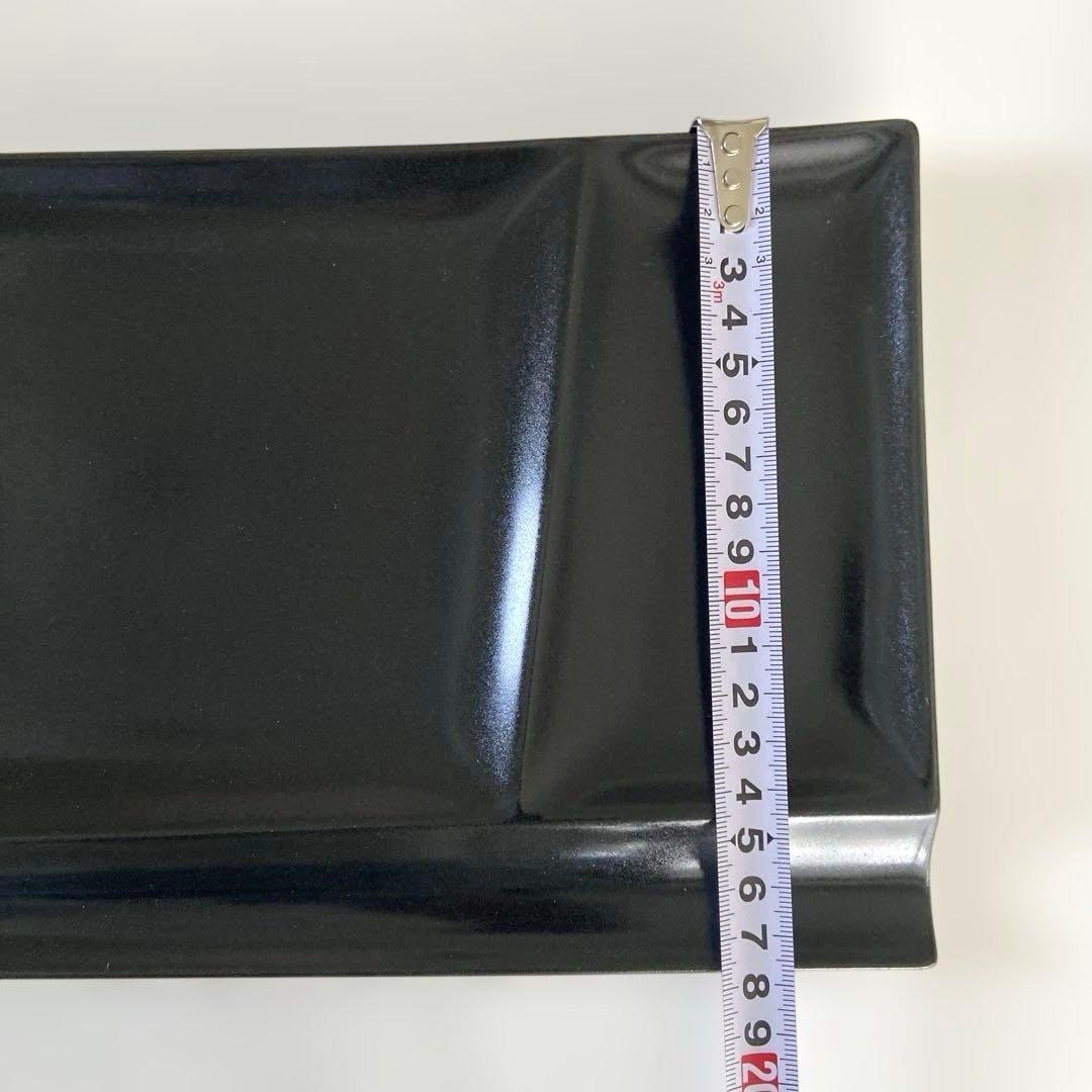 イゾラパレットプレートL 仕切皿miyama深山美濃焼 ブラック 4枚セット