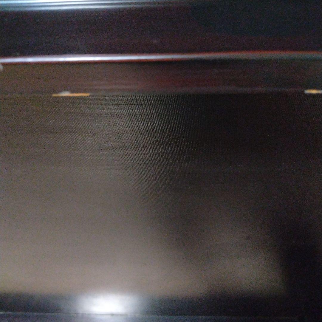 昭和レトロ花模様の黒い座卓 150cm x 90cm