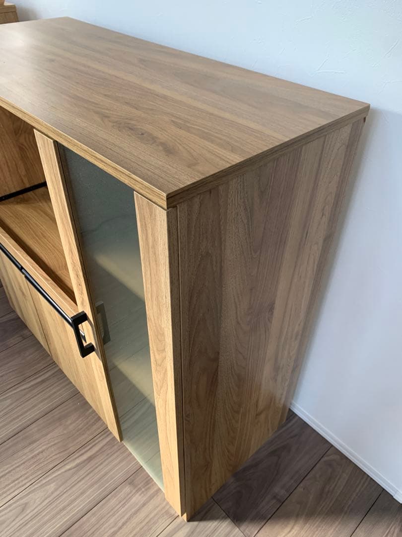 ニトリ レンジ台(フォルムNRE9090G MBR)