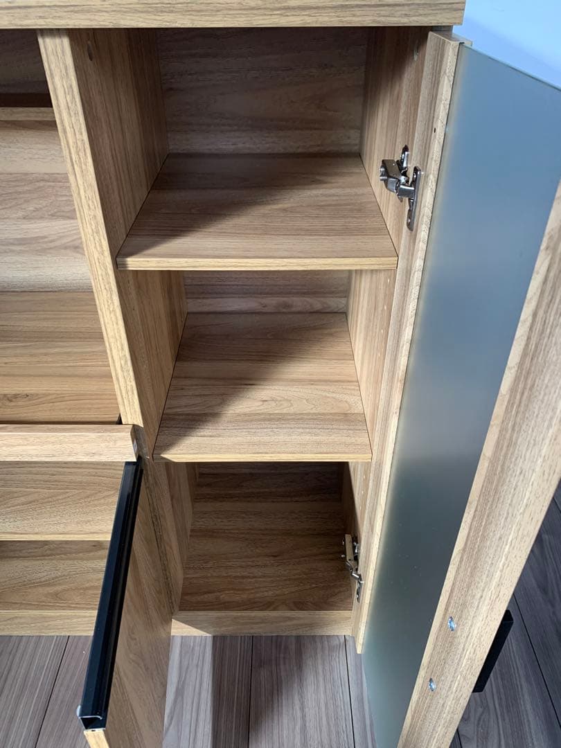 ニトリ レンジ台(フォルムNRE9090G MBR)