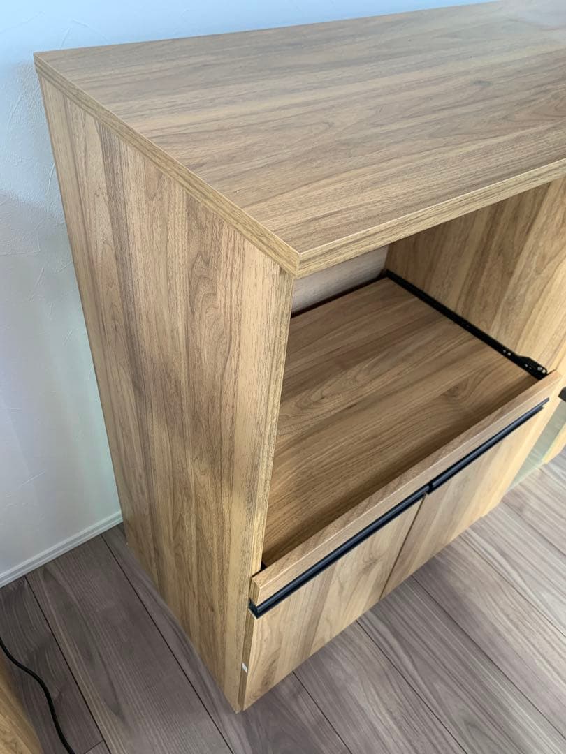 ニトリ レンジ台(フォルムNRE9090G MBR)