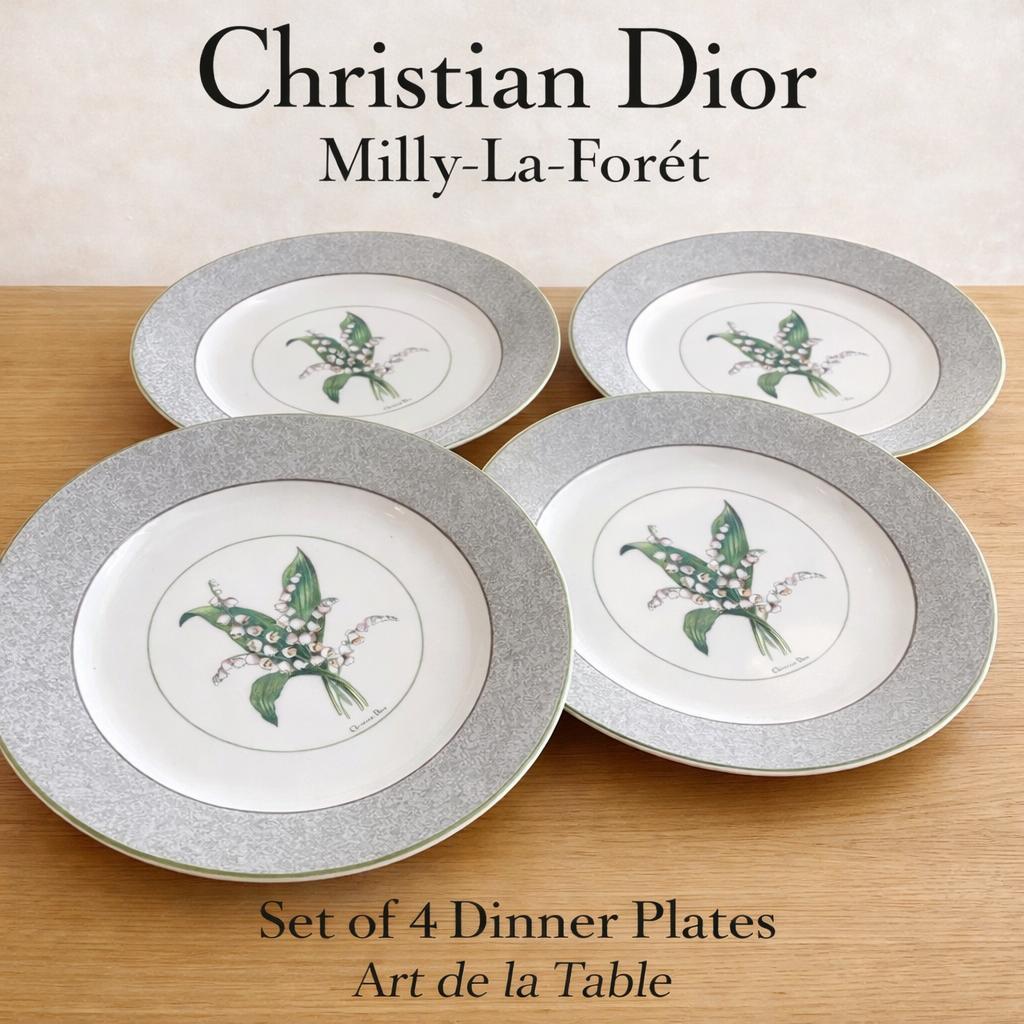 Christian Dior ミリラフォーレ 23cm プレート 4枚 - メルカリ
