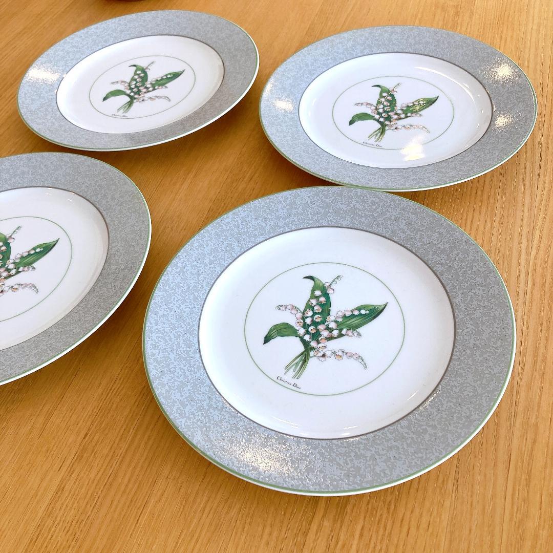 Christian Dior ミリラフォーレ 23cm プレート 4枚 - メルカリ